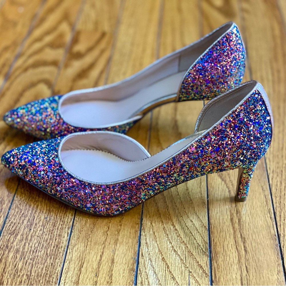 J. Crew Holographic Ombre Colette D’Orsays - Size 5